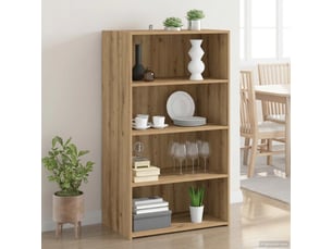 Armoire     <strong></strong> <strong></strong> coloris bois clair largeur 70 cm