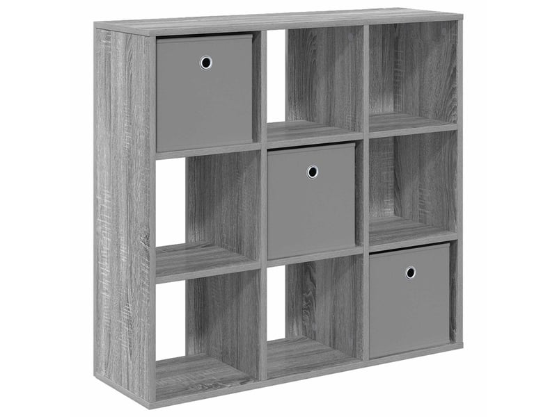  Buffet - bahut - meuble de rangement gris sonoma 88,5 x 29 x 84,5 cm  - Conforama A