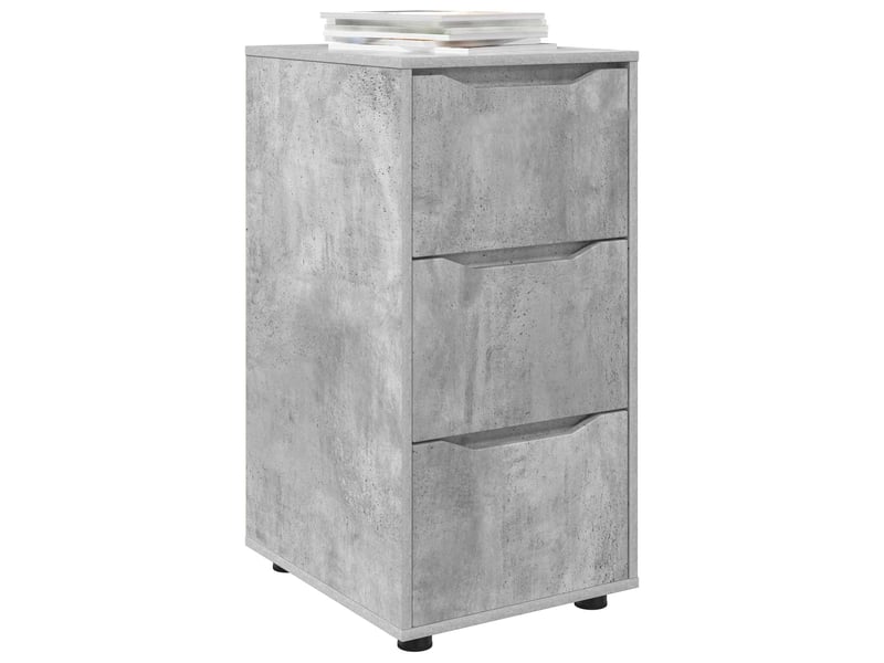  Armoire de rangement, commode de rangement 40 x 48 x 81 cm bois d'ingénierie shl67  - Conforama C