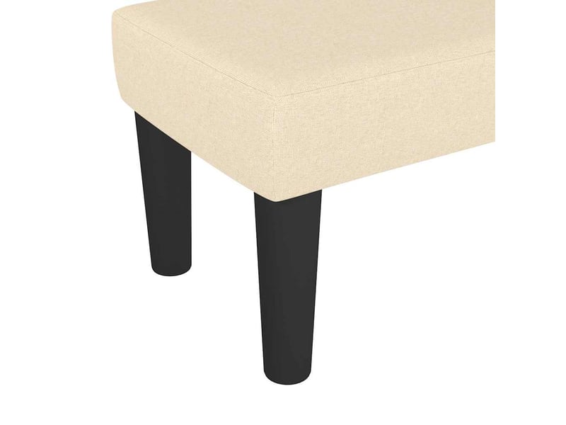  Banc d'entrée, banc d'intérieur crème 70x30x30 cm tissu shl4897  - Conforama E