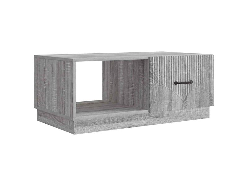 Table basse - table de salon - table à thé sonoma gris 90 x 50 x 37 cm bois d'ingénierie - Conforama A