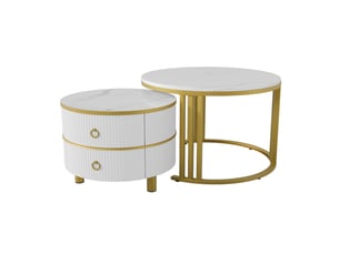 Table basse  coloris blanc OOIILLEE 