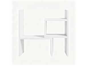 Étagère de bureau modulable élégante, rangement polyvalent pour table et accessoires