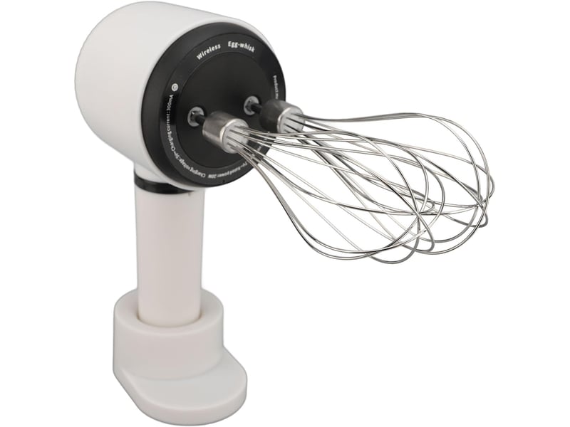  Batteur à main sans fil à double tête – fouet électrique en acier inoxydable rechargeable par usb pour la cuisson, le mélange de cuisine no - Conforama A