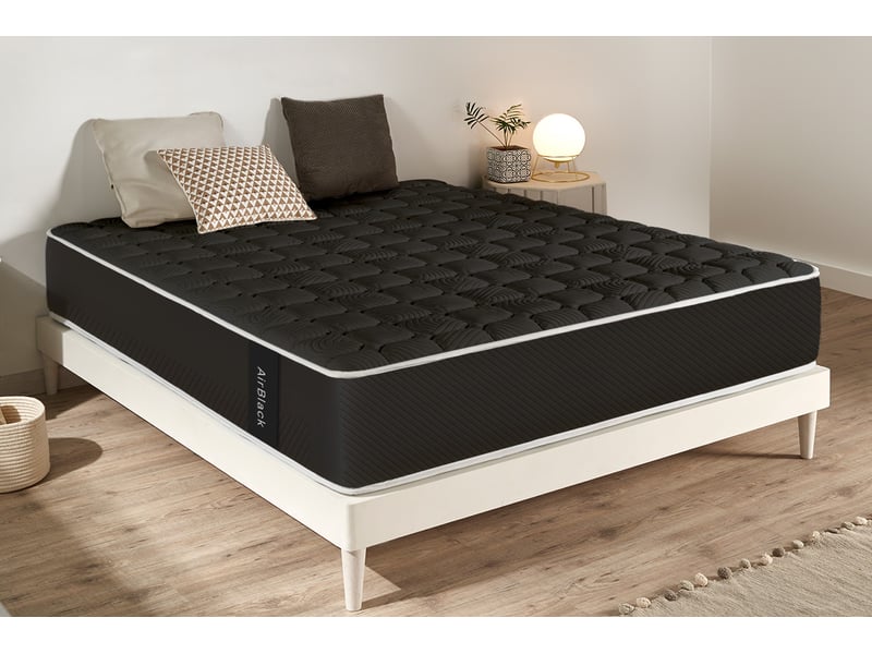  Matelas viscosoft air black - 200x180 cm - fermeté medium- moonia  - Conforama B