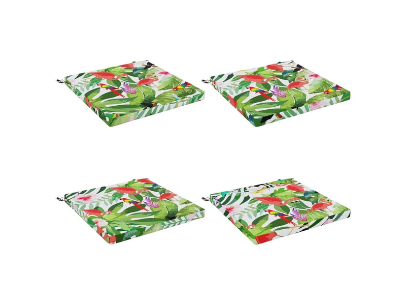  Lot de 4 coussins de siège, coussins d'assise soest 100 % polyester cf60240  - Conforama A