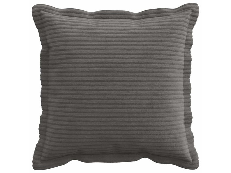 Lot de 12 housses de coussin houten gris foncé 50 x 50 cm cf49007 - Conforama A