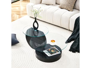 Table basse  coloris noir <strong></strong> <strong></strong>
