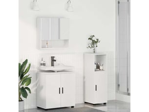 Ensemble de mobilier de salle de bain 3 pc blanc cf64242