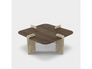 Table basse  coloris marron AHD AMAZING HOME DESIGN 
