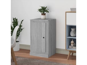 Buffet - bahut - meuble de rangement sonoma gris 37,5x35,5x67,5 cm bois d'ingénierie