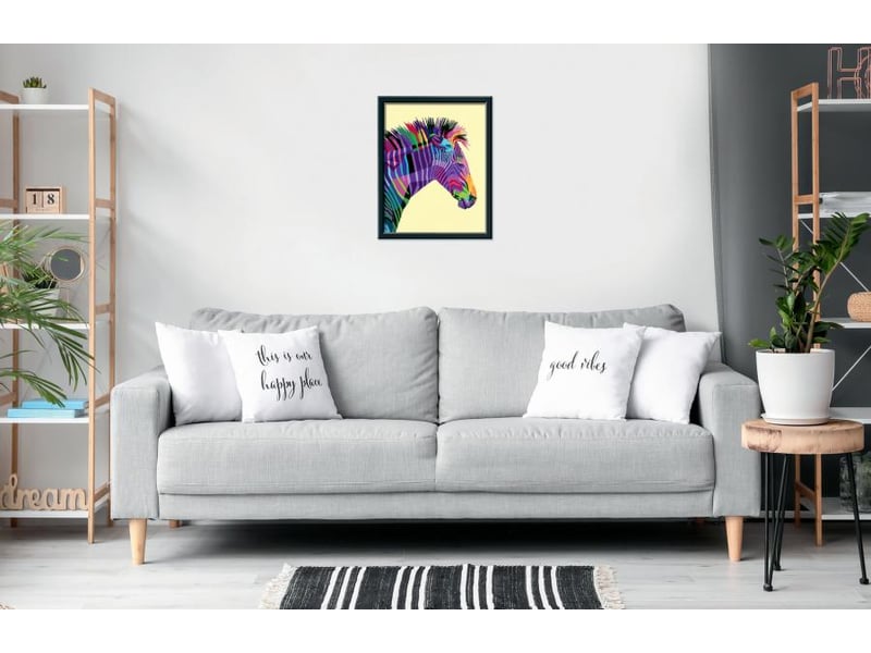  Creart grand zebre peinture au numero 4005556289943 - Conforama D