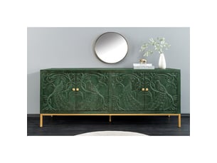 Buffet 4 porte(s) <strong>MEUBLORAMA</strong> <strong></strong> - 175 cm coloris vert