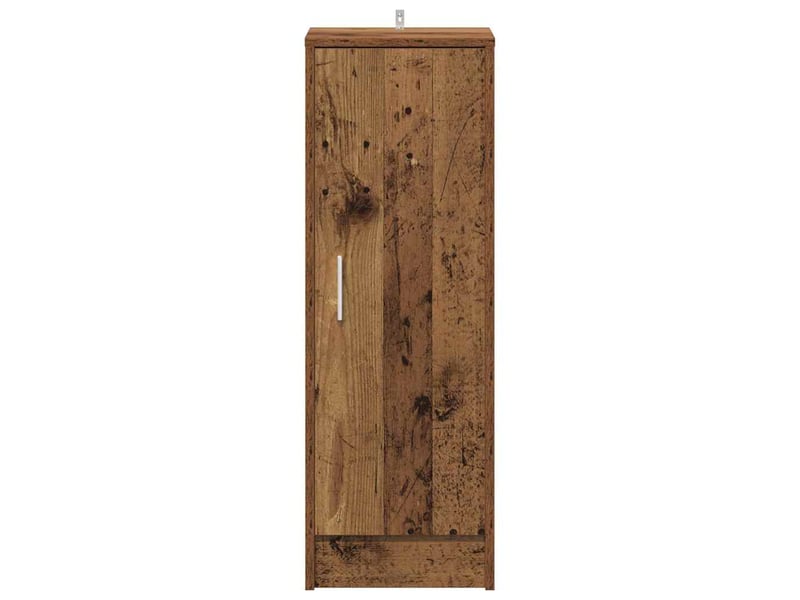  Meuble à chaussure, cabinet à chaussures 32x35x92 cm bois ancien  - Conforama D
