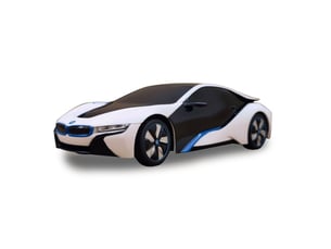 Voiture télécommandée bmw i8 1:24 blancjaune 2,4ghz uv photochromique serie