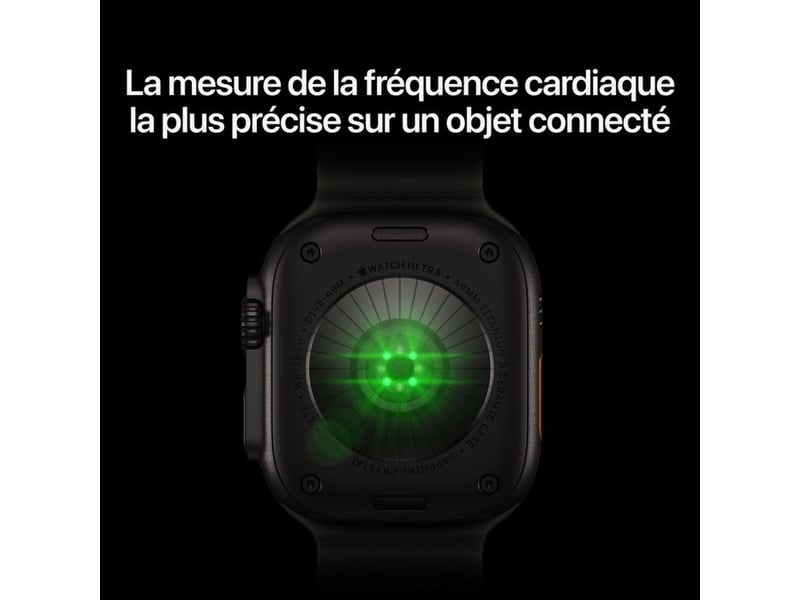  Montre connectée gps + cellular ultra 49 mm titane naturel oled MJAF4QF/A - Conforama C