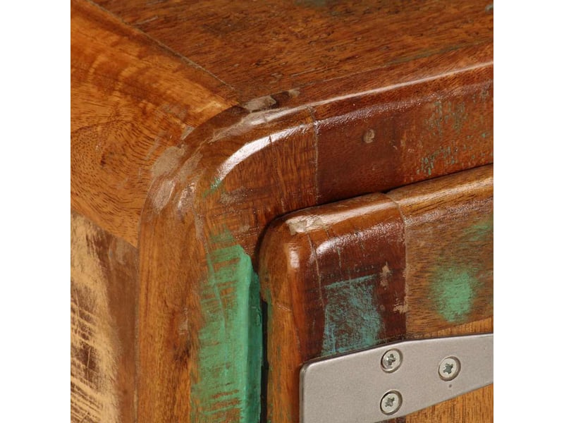  Table basse | table d'appoint salon 85x55x40 cm bois de récupération massif  - Conforama E