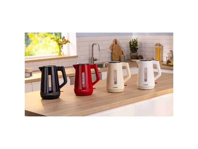  Bosch - bouilloire électrique 1.7l 2400w rouge  twk1m124 - mymoment TWK1M124 - Conforama E