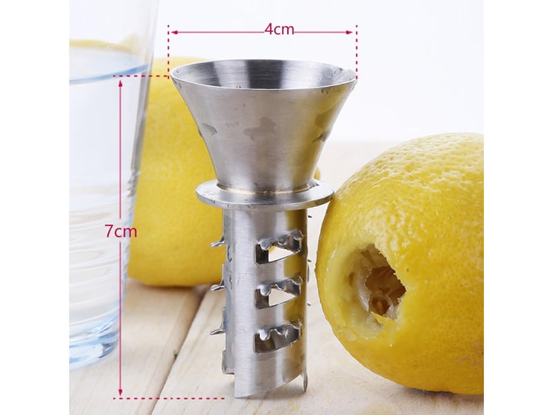  Lot de 1 presse-citron manuel avec bec verseur intégré - extracteur de jus simple et rapide  - Conforama B