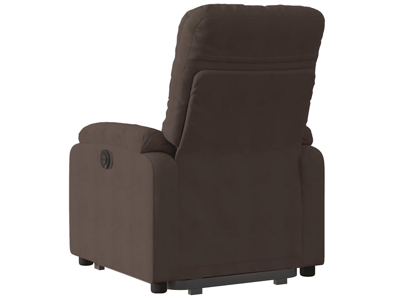 Fauteuil inclinable, fauteuil relax marron tissu microfibre shl49415 - Conforama E