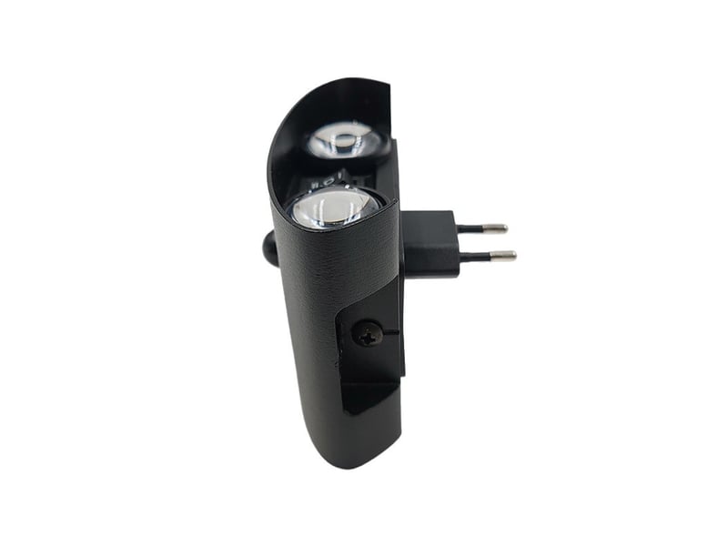  Veilleuse led à détection de mouvement, éclairage haut et bas – aluminium, pour mur et ambiance intérieure  - Conforama D