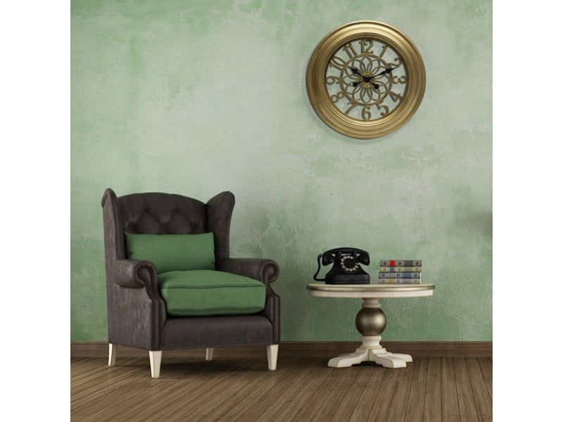  Horloge murale fabrilamp kumico ø 58 cm doré 192710029 - Conforama E