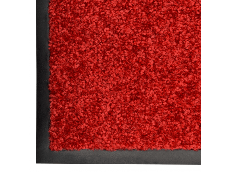  Paillasson lavable rouge 60x90 cm - comfortxl 323422 - Conforama C