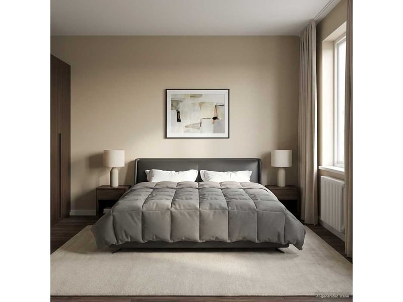  Duvet d'hiver - couette 200 x 220 cm hiver - couette microfibre (100% polyester)  - Conforama B