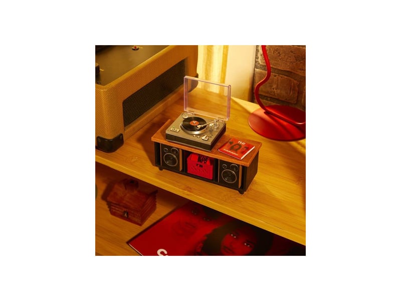  Jouet platine vinyle miniature avec enceintes et 1 disque 8 ans LIT0035051254249 - Conforama E