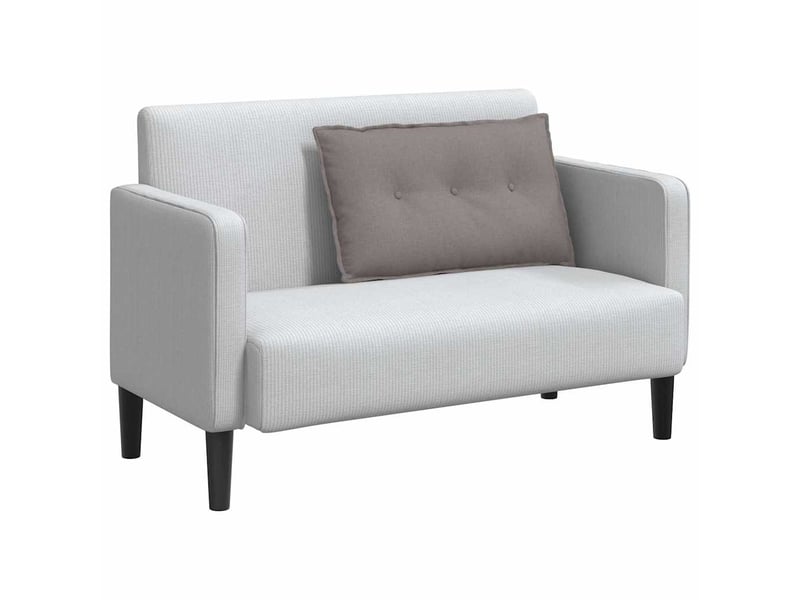 Coussin de dos, coussin de dossier taupe 80 x 19 x 50 cm tissu cf55034 - Conforama C