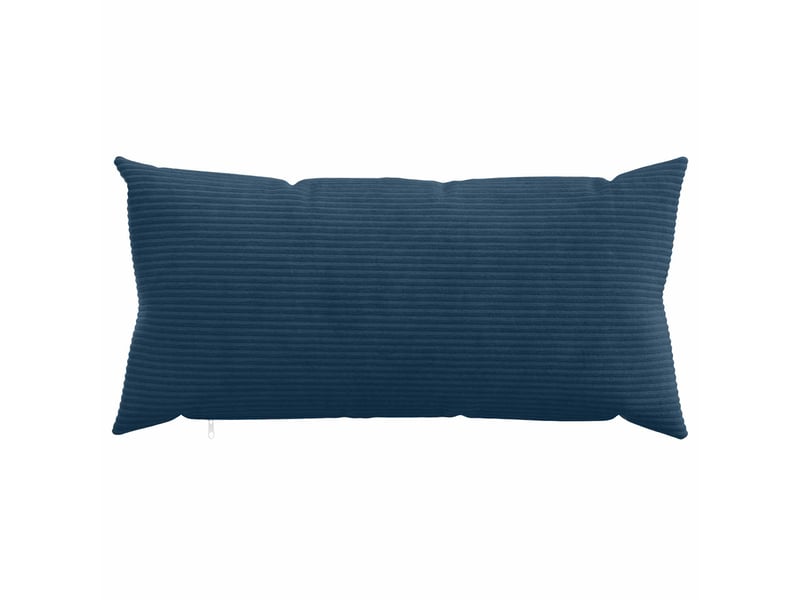 Lot de 6 housses de coussin heerlen bleu marine 40 x 80 cm cf49913 - Conforama A