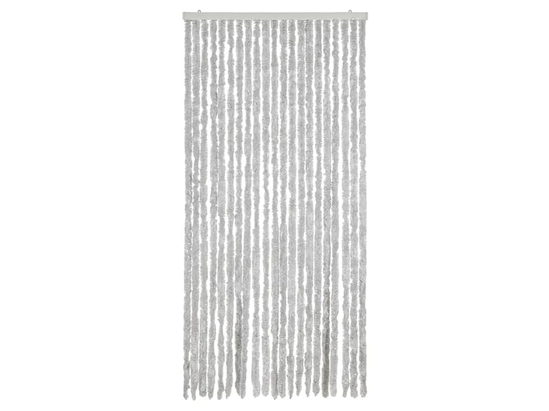  Rideau anti-mouches, moustiquaire gris 90x220 cm chenille cf43521  - Conforama C