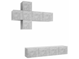 Meuble tv coloris gris 30.5 cm <strong></strong> <strong></strong>