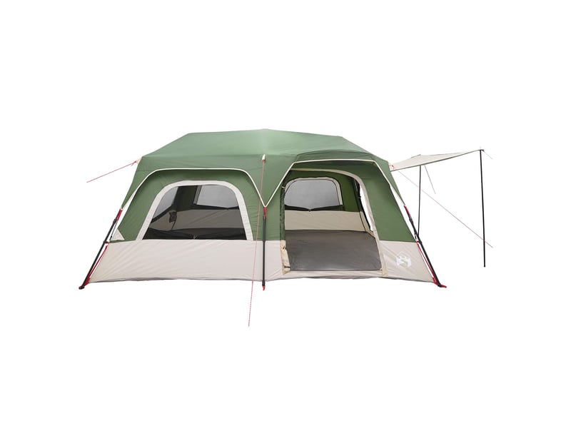 Tente instantanée, tente de camping 10 personne vert - Conforama D