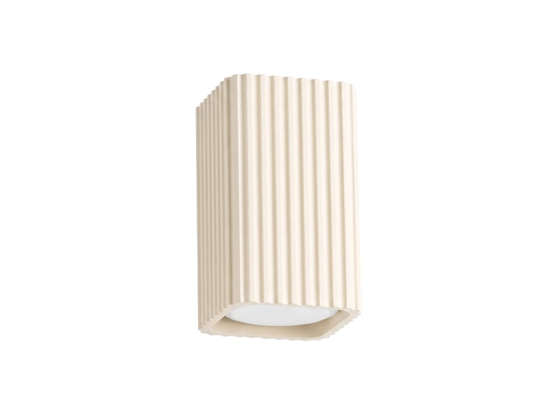  Plafonnier rayo 10 beige aluminium moderne 10x6x6cm SL.3121 - Conforama A