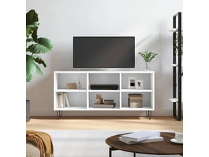 Meuble tv coloris blanc 103.5 cm <strong></strong>  <strong></strong>