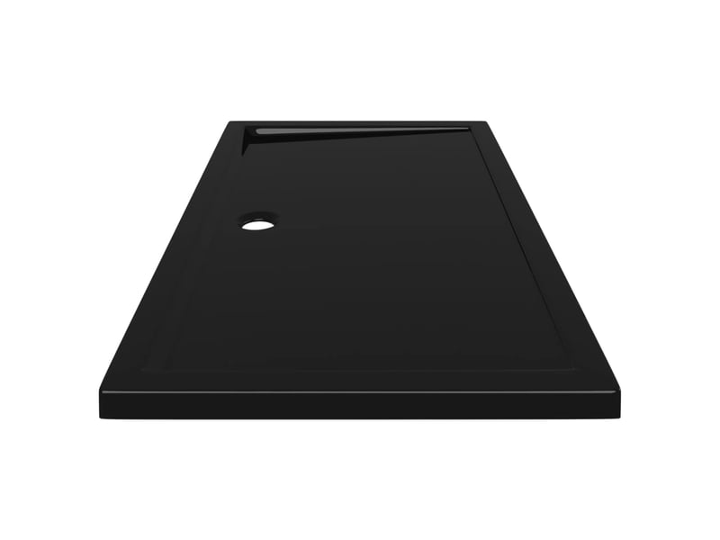  Receveur de douche base de douche bac de douche salle de bain toilette salle d’eau maison intérieur rectangulaire 70x120 cm abs noir 02_0001958  - Conforama C