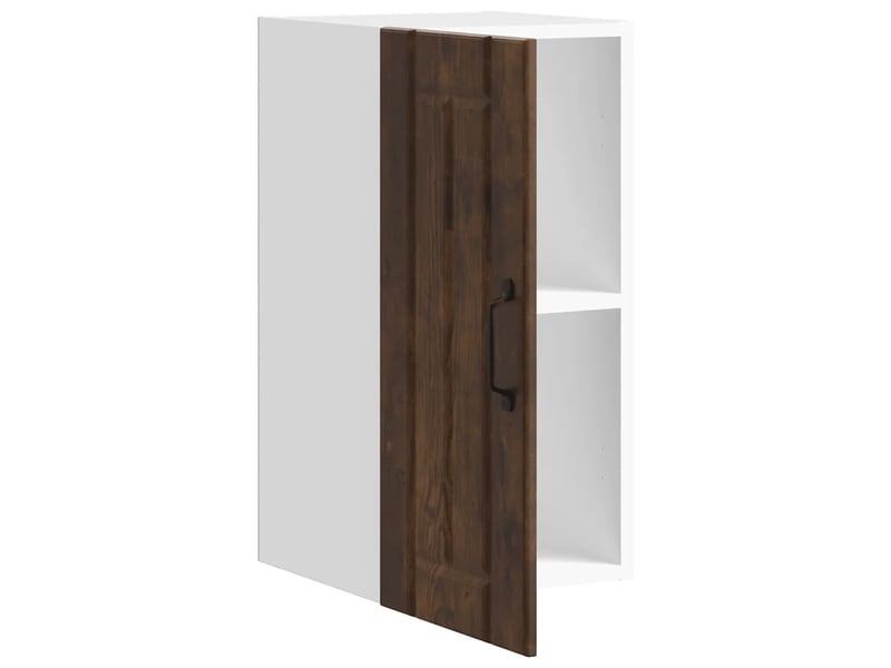  Armoires murales de cuisine lucca 30 x 31 x 60 cm grand espace de rangement design moderne en bois d'ingénierie chêne fumé 02_0050137  - Conforama C