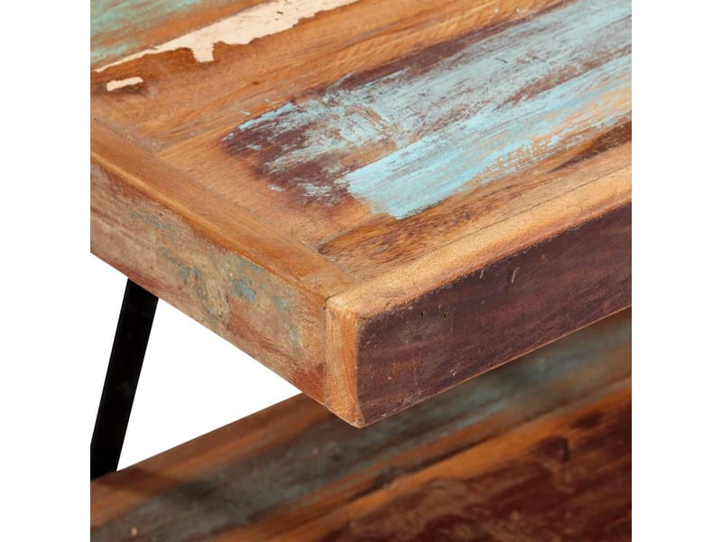  Meuble tv - banc tv - meuble de rangement 160x40x50 cm bois de récupération massif  - Conforama C