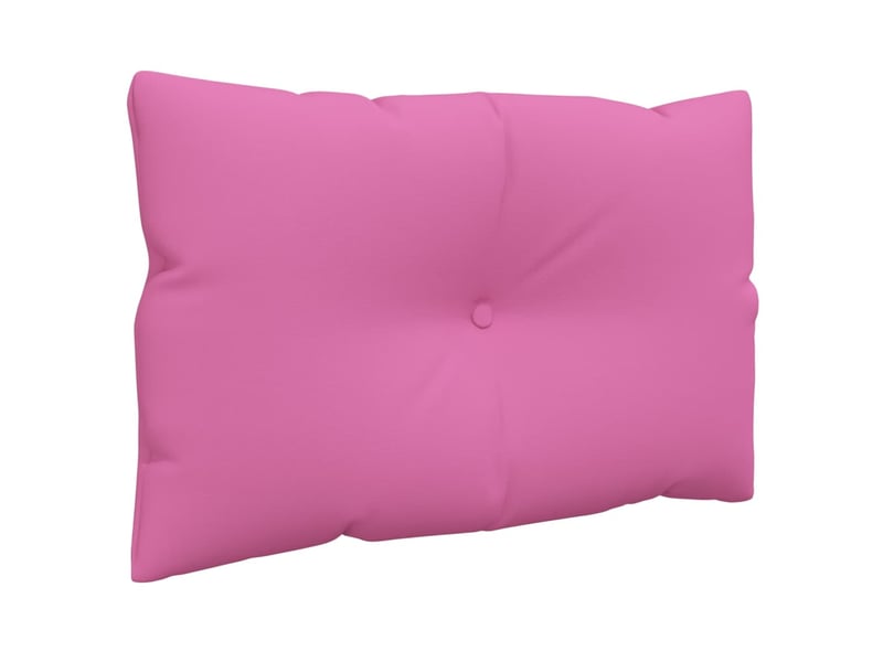  Lot de 2 coussins de palette, coussins de canapé rose tissu oxford cf59599  - Conforama E
