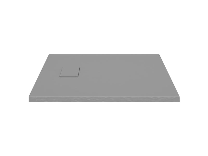  Receveur de douche salle de bain smc 90 x 90 cm gris 02_0001975  - Conforama C
