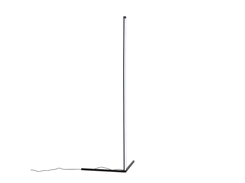  Lampadaire noir avec led rgb et télécommande - carla  - Conforama E