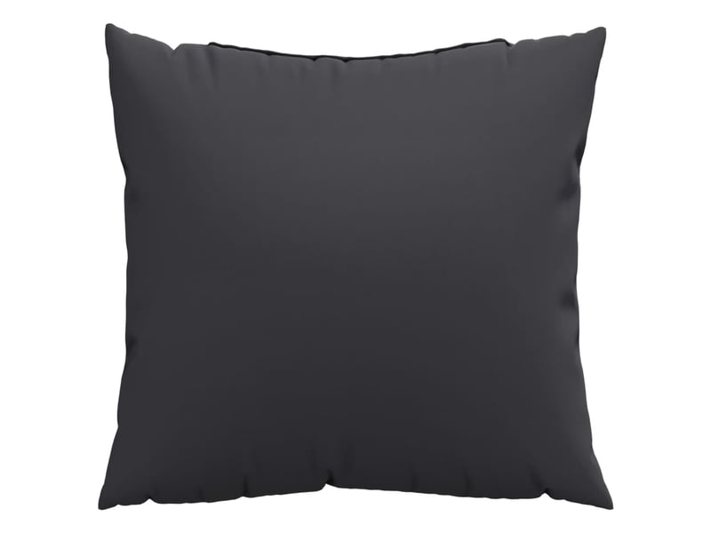  Lot de 4 coussins de canapé, coussins décoratifs noir 40x40 cm tissu cf59240  - Conforama C