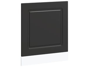 Panneau de lave-vaisselle kalmar noir 60x1,5x57cm