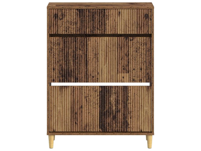  Meuble à chaussure, cabinet à chaussures arnhem 78x24x103 cm bois d'ingénierie shl4895  - Conforama D