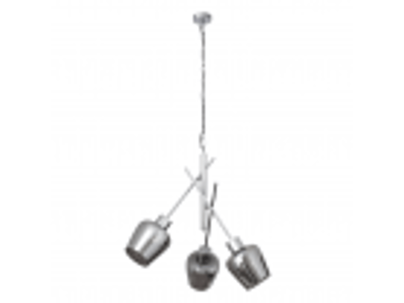  Fabrilamp soline, lampe, moderne, 3 x e27, chromé, 68-135 x 50 x 50 cm 123750320 - Conforama B
