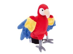 Marionnette peluche - perroquet