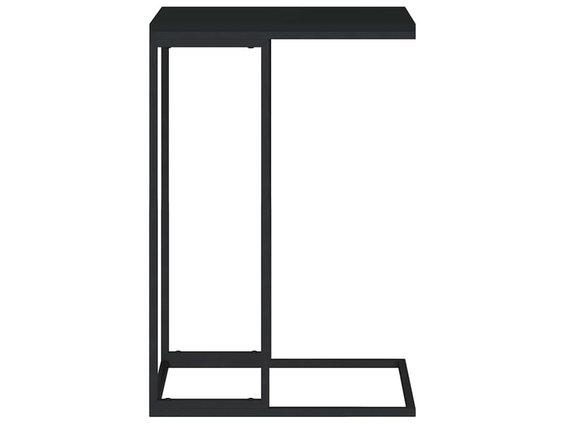  Table d'appoint | bout de canapé table basse noir 40x30x59 cm bois d'ingénierie  - Conforama D