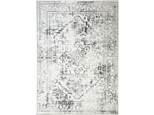 Tapis vintage - djerba 27 gris - 80x150 cm