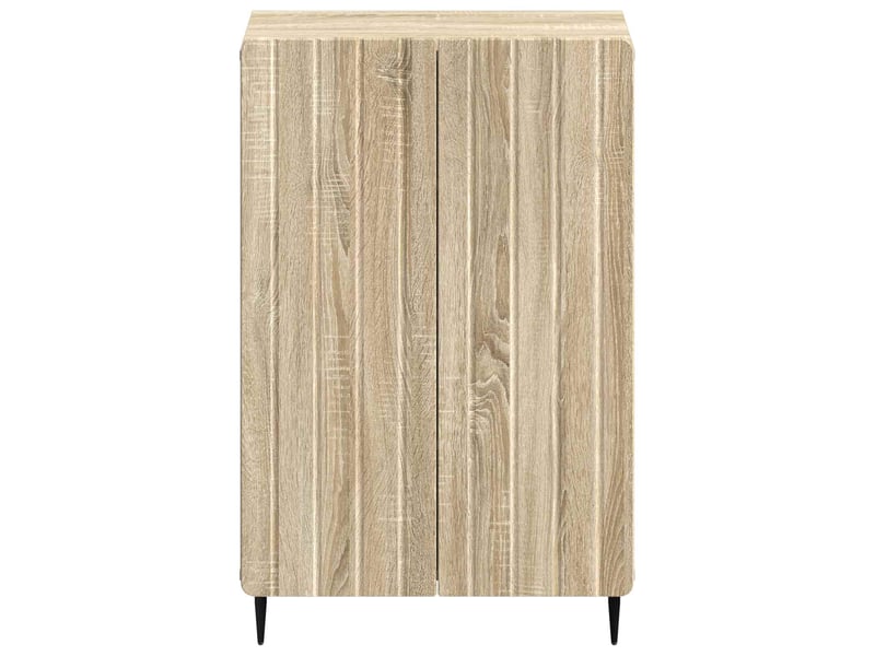  Meuble à chaussures, cabinet à chaussures zwolle 59,5x39,5x91,5 cm chêne sonoma  - Conforama D